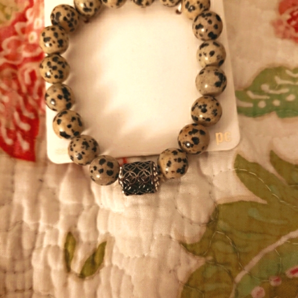 Signature Dalmatian Jasper Bracelet